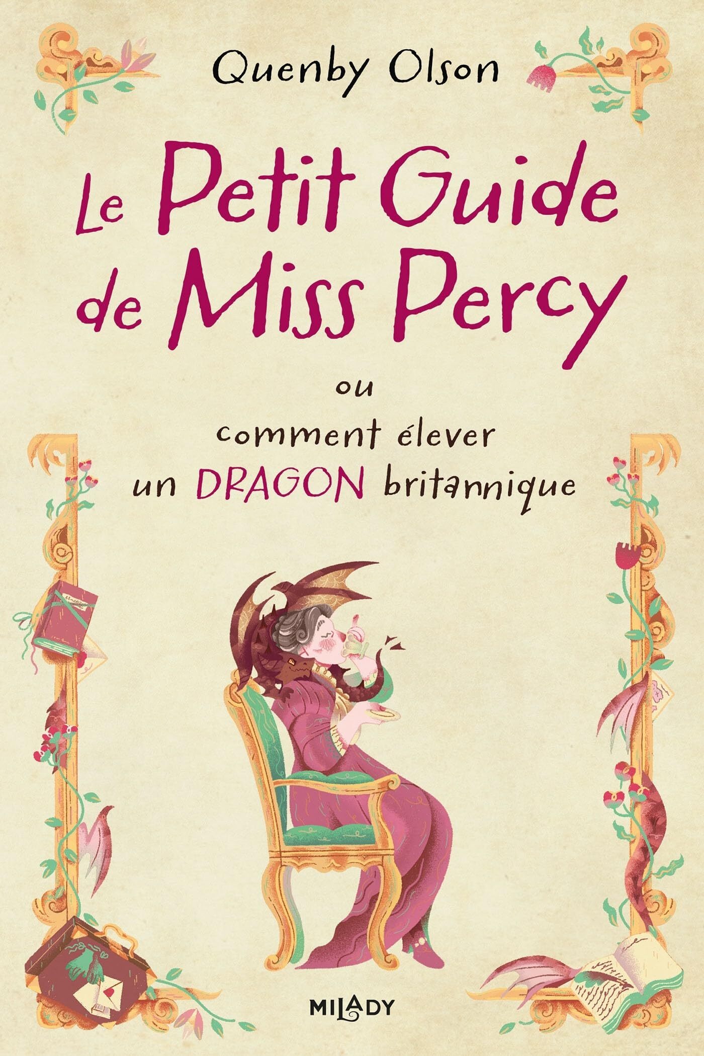 Couverture Le petit guide de Miss Percy - Quenby Olson